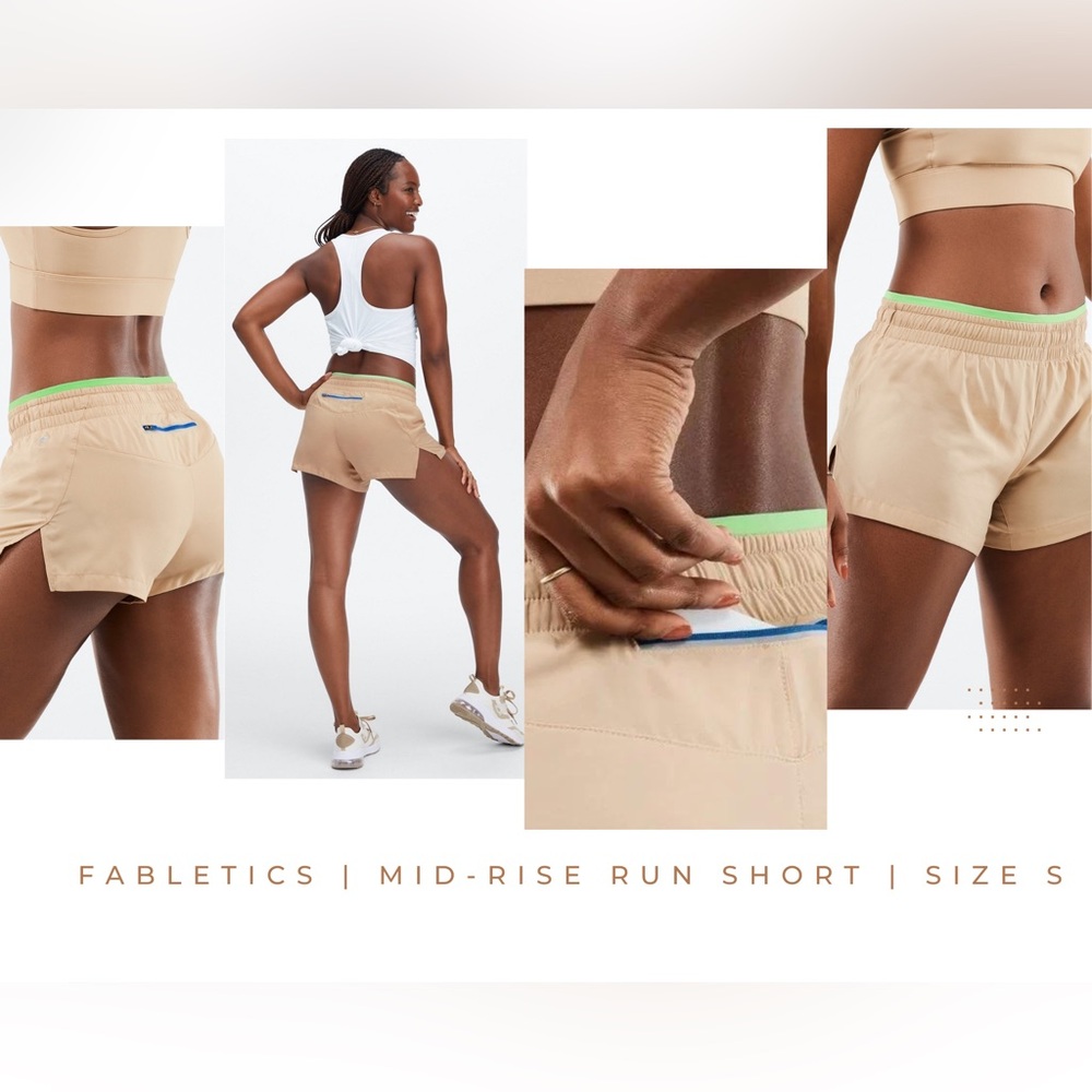 FABLETICS Breathe Mid-Rise Run Short Sm
PERFECT USED CONDITION
BUILT IN PANTIES